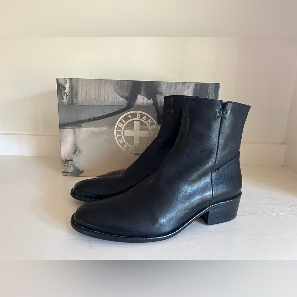 $680 NIB Fiorentini + Baker Cale Chance Boots in Black - Size 40